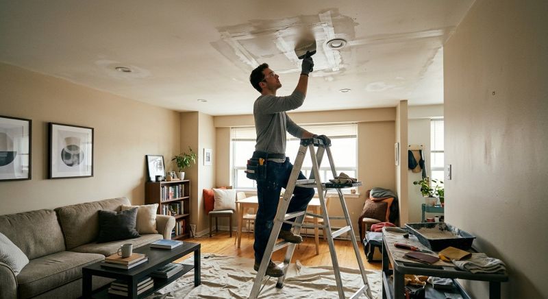 Bedroom Ceiling Repair in Conroe, TX