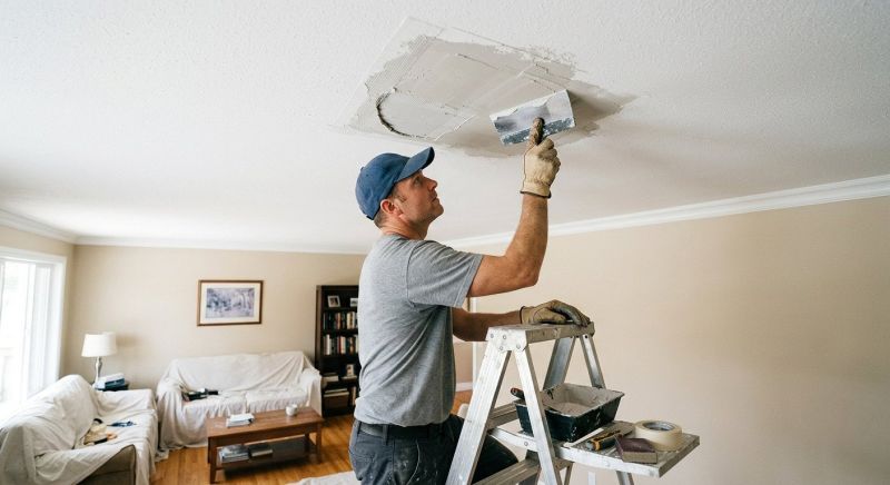 Ceiling Hole Repair in Olathe, KS