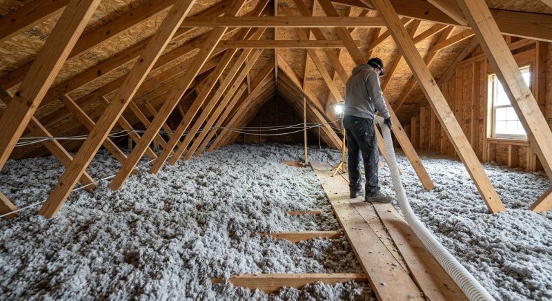 Fiberglass Insulation Blowing in Longmont, CO