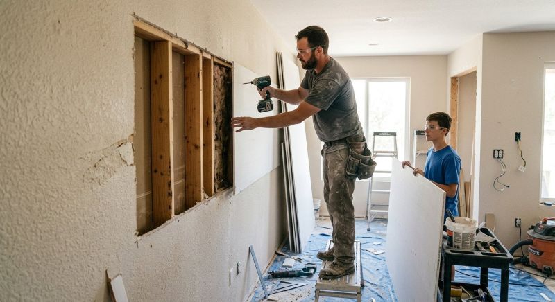 House Drywall Installation in Olathe, KS