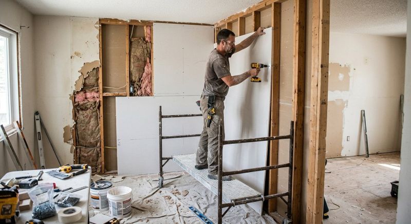 Kitchen Drywall Installation in Olathe, KS